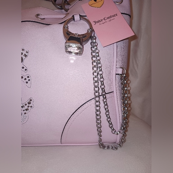 Juicy Couture Pink Large Tote - Picture 3 of 6